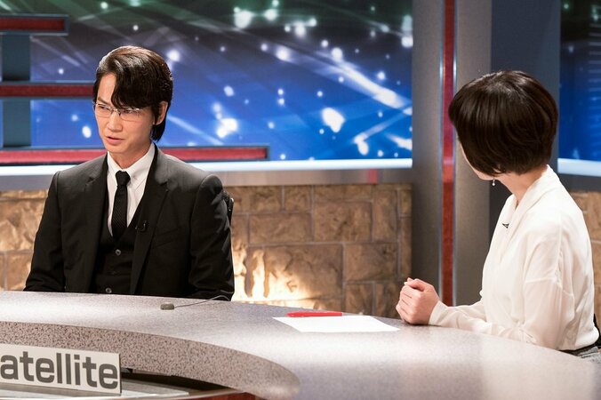 大下容子アナ、ドラマ『ハゲタカ』でひと味違う姿を披露 3枚目