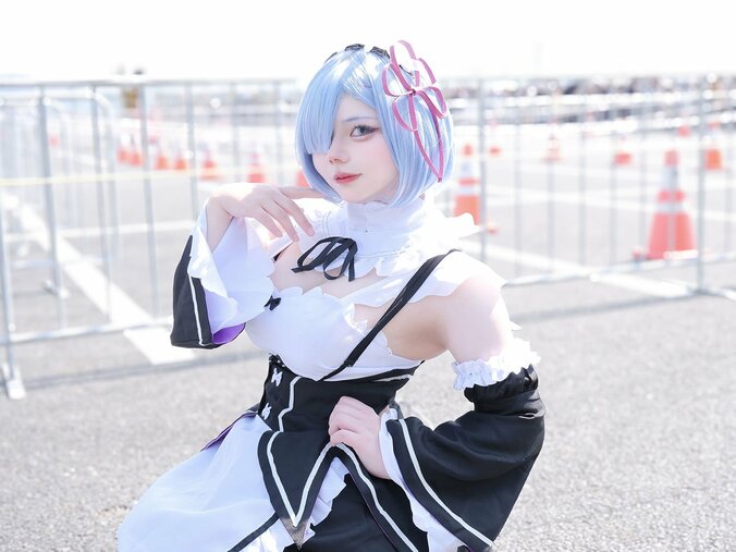 【写真・画像】『Re:ゼロから始める異世界生活』レムコスプレ画像　4枚目
