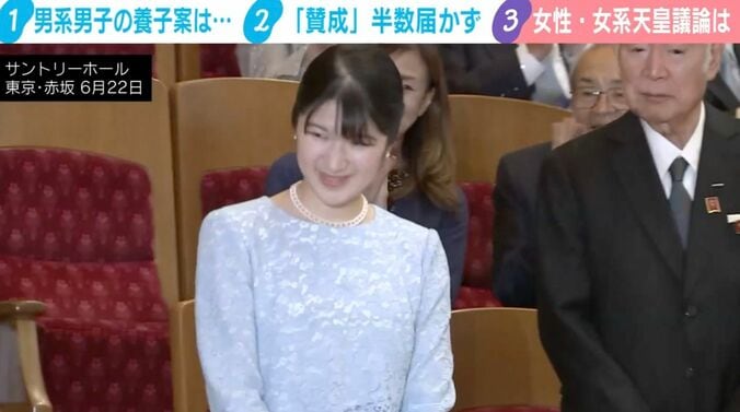 愛子さま（サントリーホール 東京・赤坂 6月22日）