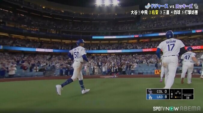 ベッツの満塁弾で相手投手が「絶対Fワード」 MVP男“復活”を物語る“痛恨の一撃”にマウンドへ背を向け大激怒 3枚目