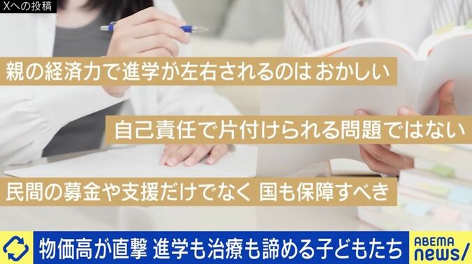 「親の経済力」めぐるX投稿