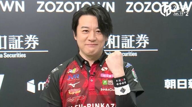 【写真・画像】内川幸太郎、脅威のアガリ9発で今期最高スコアのトップ チームは爆勝ちデイリーダブル「麻雀やっててよかった」／麻雀・Mリーグ　1枚目