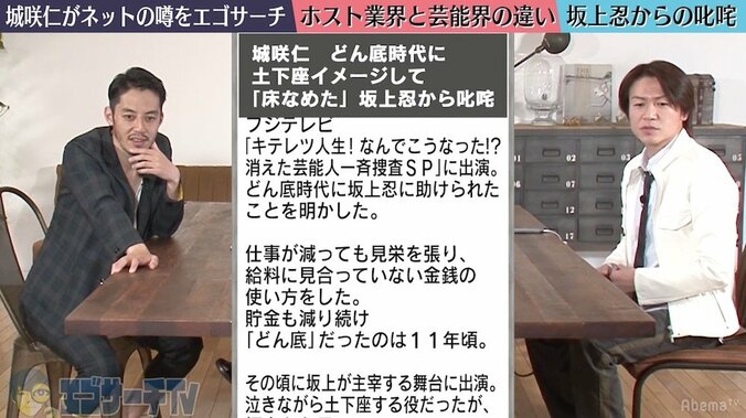 坂上忍に叱責され、2時間半正座して震えながら号泣　城咲仁、芸能界どん底時代を語る 2枚目