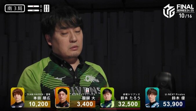 【写真・画像】実力派雀士が“神のビタ止め” ファンが絶句した緊迫の大正解シーン「透けてんのか…」「これぞプロ」／麻雀・Mリーグ　1枚目