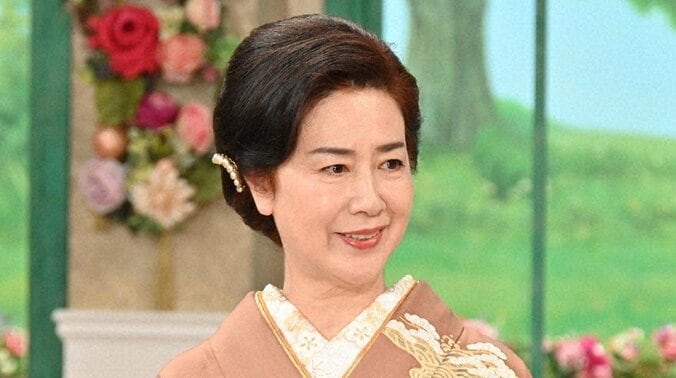 名取裕子 “本金”を使った帯と京友禅で圧巻の和装姿「訪問着とジャージしかないのかよって…」 5枚目