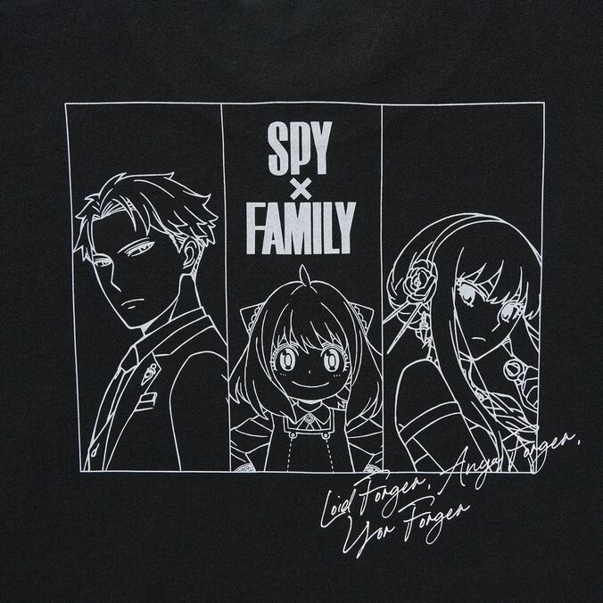 アニメ『スパイファミリー』ユニクロコラボTシャツ06