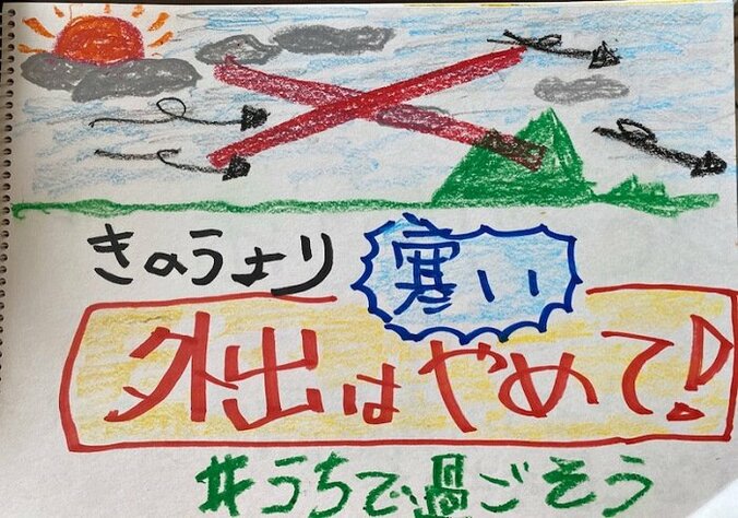 笠井アナ、外出禁止呼びかけに感謝「皆さん気持ちは同じなんだな」 1枚目