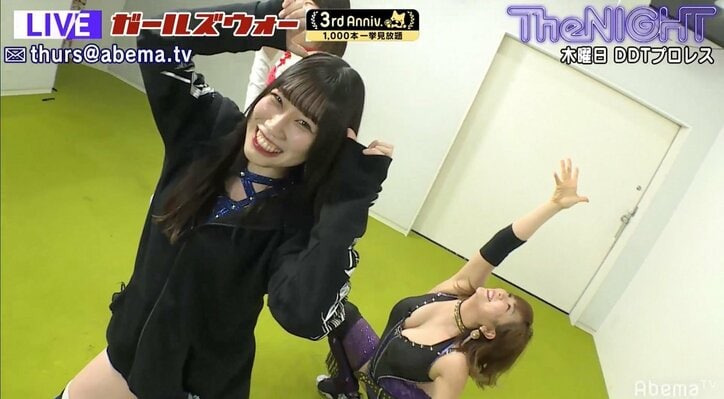 女子レスラーがセクシーダンス　ドヤ顔連発にディーノ「顔がムカついた」
