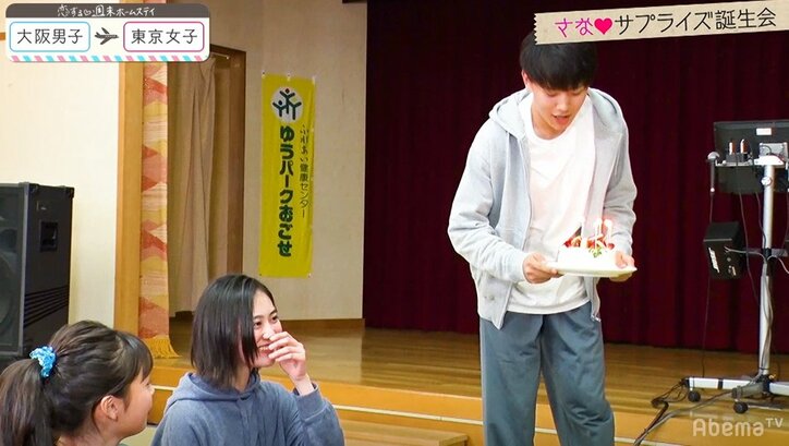 さな、まきしからのバースデーサプライズに感涙 『恋ステ』#7東京女子×大阪男子編