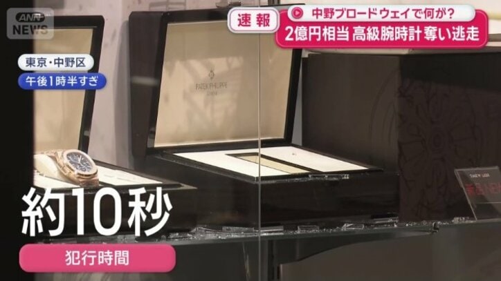 白昼堂々、店に押し入り…