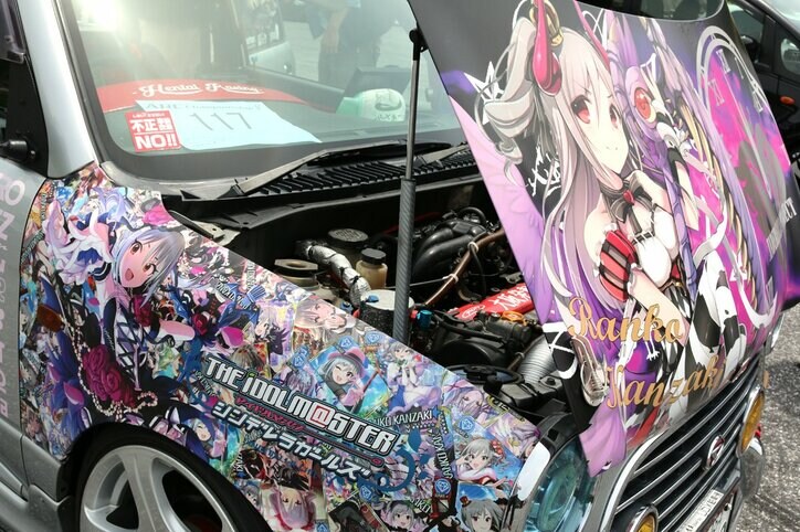 【写真・画像】「ウマ娘」「ホロライブ」ほか「痛車」１５０台が奥伊吹に大集合！初夏のスキー場で5月2５日「漫画・アニメ・ゲーム」のイベント開催！　24枚目