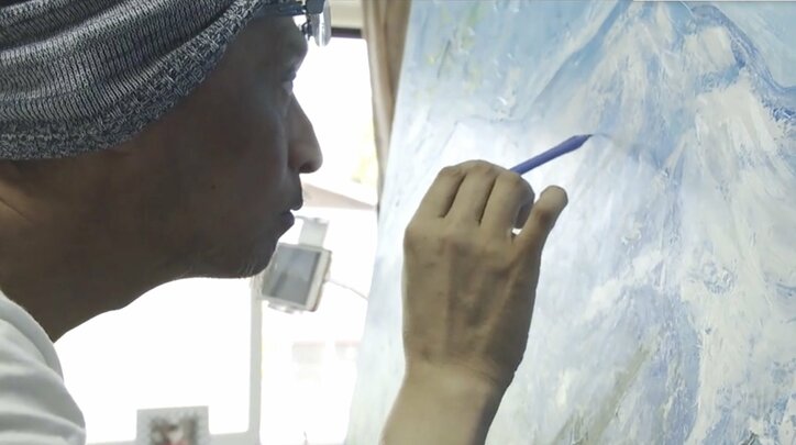 「私の命をつないでいって」がんと闘う画家・伊藤さんがキャンバスに込めた思いとは？