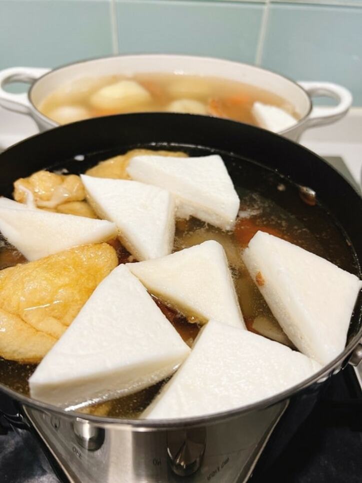  渡辺美奈代、つい作りすぎてしまう料理「結局お鍋ふたつに！」 