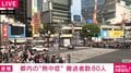 都内の“熱中症” 搬送者数80人