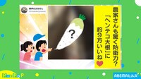 農家もびっくり？ 美しすぎる“ヘンテコ大根”