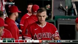 “カモン！ショーヘイさん！” 大谷翔平を慕う若きイケメン捕手が痛烈弾で雄叫び 「大谷くんどこ」ファンの“大谷探し”も話題に