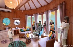 Two Collaboration Rooms Featuring Nijigen no Mori and the Anime "Demon Slayer: Kimetsu no Yaiba" to Open for a Limited Time Starting Saturday, March 15, 2025