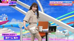 西村歩乃果がセクシーチラ見せ　太ももとうなじの露出にクロちゃんスタンディングオベーション「良かったと思います」