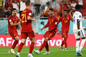 【W杯】スペインが衝撃の7発！　圧巻パスワーク＆ゴールショーでコスタリカ粉砕、グループEで圧勝スタート