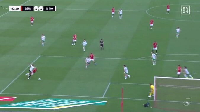 浦和レッズのMF金子拓郎