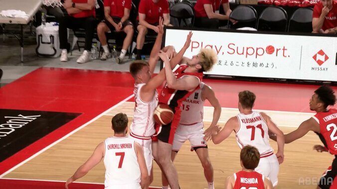 レジェンド田臥勇太が大絶賛！ 川真田紘也の“泥臭いリバウンド”にアリーナ沸騰「マイキー助かる」「最高にカッコイイ」SNSでも話題 3枚目