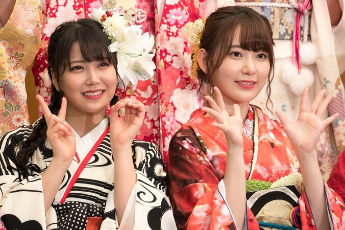 AKB48グループが総勢40人の合同成人式、宮脇咲良＆白間美瑠「1位を狙いたい」 1枚目