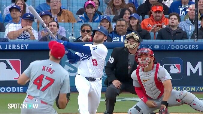 【写真・画像】大谷翔平が打たなくても強すぎる！ドジャース恐怖の長距離砲が代打で豪快逆転HR 「鬼畜打線」が牙を剥いた瞬間　1枚目