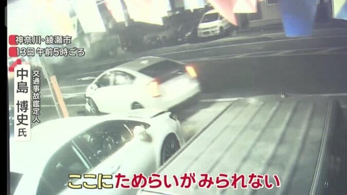 「ここにためらいがみられない」