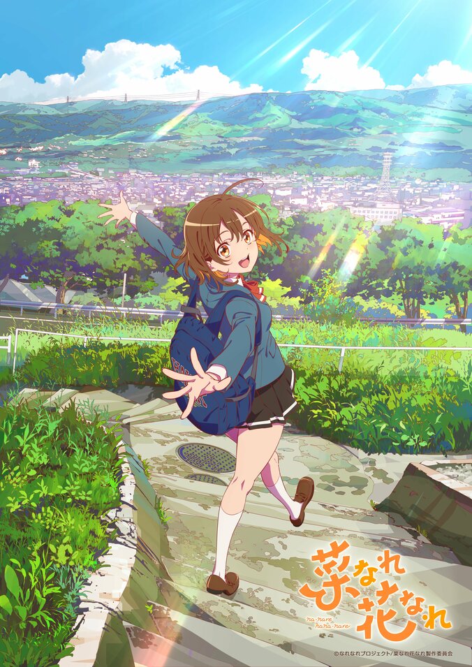 新アニメ『菜なれ花なれ』2024年に放送決定！ティザービジュアル＆ティザーPVを公開 1枚目