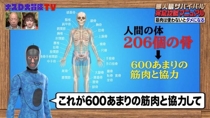 ナスD、1日たった6秒で筋肉をトレーニングする方法明かす「これだけで体調が変わっていきます」 2枚目