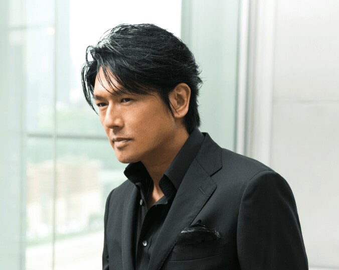 高橋克典　『特命係長 只野仁』の役作りで黒光りしすぎて闇に紛れる 1枚目