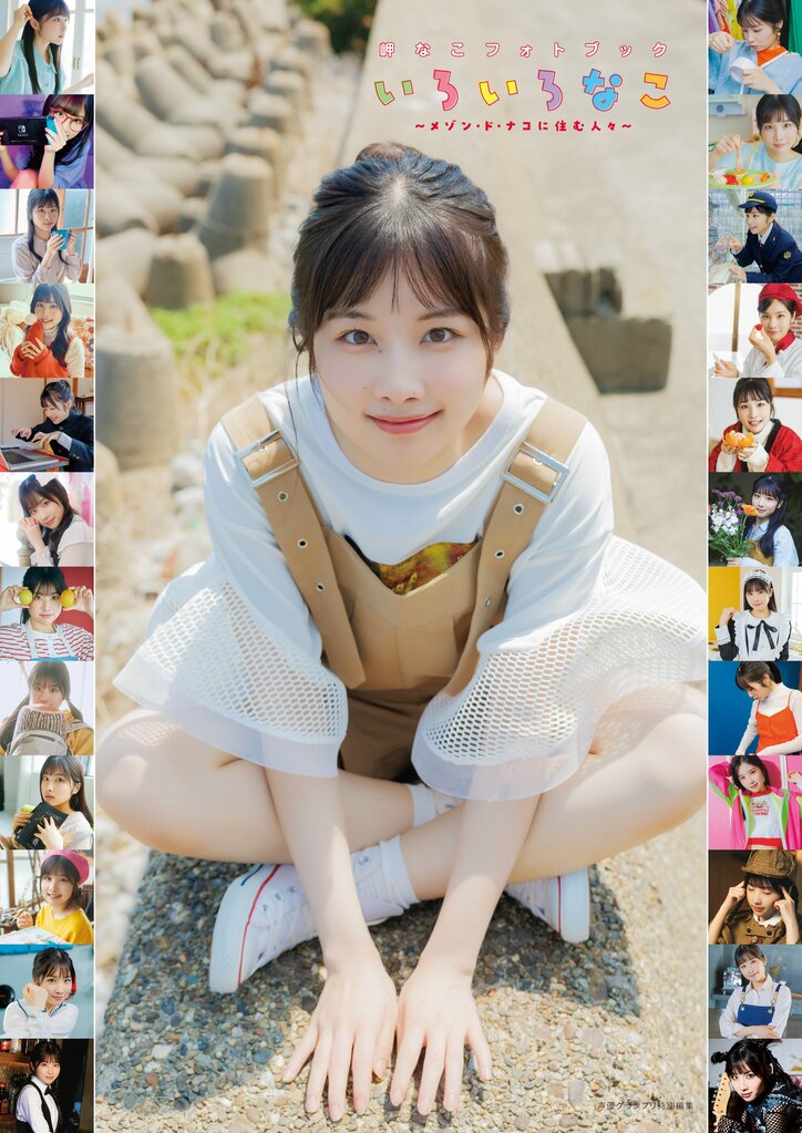 『岬なこフォトブック　いろいろなこ』通常版カバー