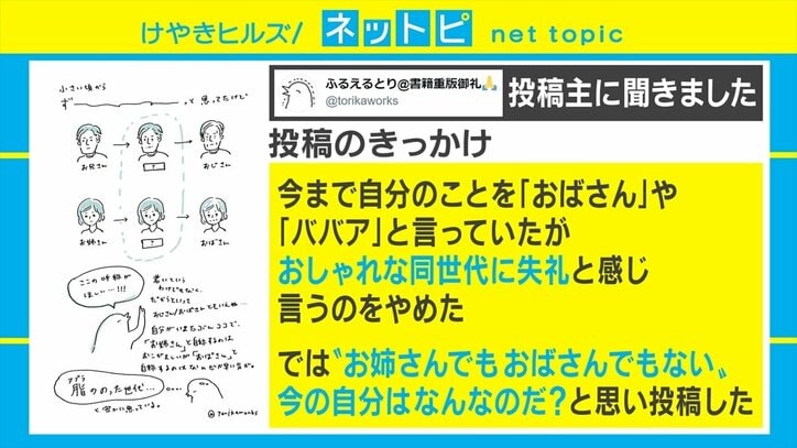 「『お兄さんとおじさん』『お姉さんとおばさん』の間はなんと呼ぶ？」Twitterの投稿に反響