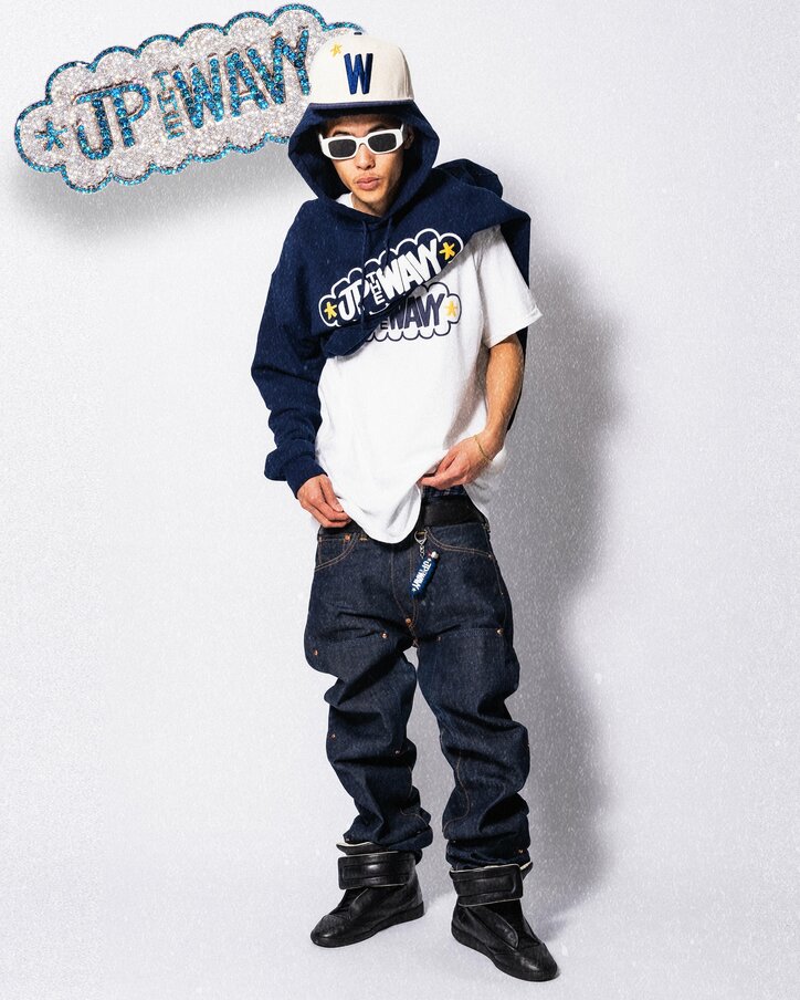 JP THE WAVY、Eric Hazeが手掛けた新ロゴのツアーグッズを公開 福岡公演にはDADAのゲスト出演も決定