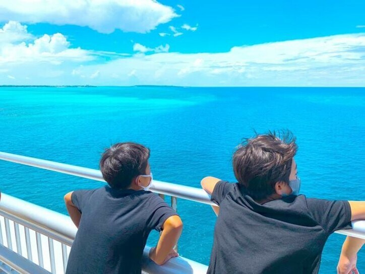  杉浦太陽、家族で宮古島を楽しむ様子を公開「思い出作りをしてきます」 