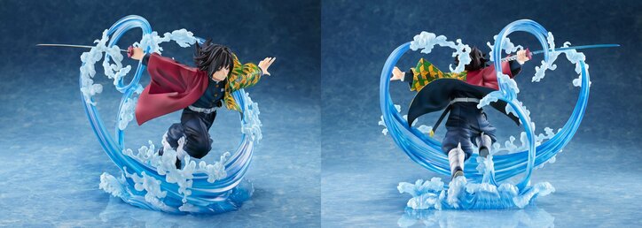 「鬼滅の刃」冨岡義勇1/8スケールフィギュア登場！よどみなく澄み渡る"水柱の戦い"を立体化