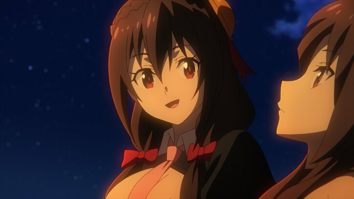 アニメ『この素晴らしい世界に爆焔を！』“巨大ミミズ”？モンスター襲来で足止め…第9話先行カット&あらすじ公開　