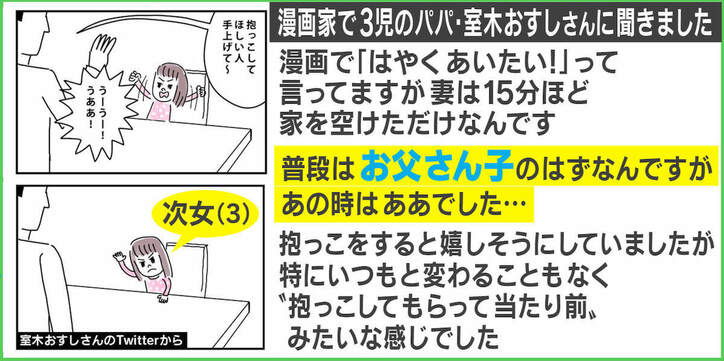 「も～カワイイかよ！」“イヤイヤ期あるある” 娘の仕草にほっこり 反響殺到の投稿主を取材