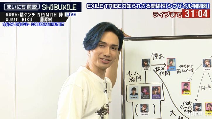 「隣で手を繋いで…」THE RAMPAGE藤原樹、小6のときの思い出を伝えるもNESMITH動揺「マジで？」