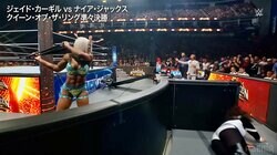 123キロ巨漢女子にまさかの事態…　規格外女子レスラーが“狂気の”一撃「反則？」「なんてこった」場内騒然