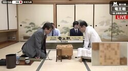 新記録なるか　羽生善治九段、史上最多1434勝へ木村一基九段と白熱の終盤戦／将棋・竜王戦1組出場者決定戦