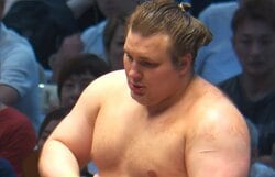 安青錦、尊富士を撃破も…“ポッコリ”な左足に「足ヤバそう」「精神力ヤバすぎ」取組後の姿に悲痛な声「この足で真っ向勝負とか」驚嘆の声も