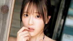 元STU48で声優の由良朱合、健在の透明感に大人の色気 『ヤンジャン』5年ぶりのグラビア
