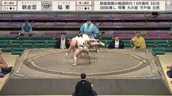 150キロの巨漢力士が飛んだ…合気道のような驚きの決着にどよめき