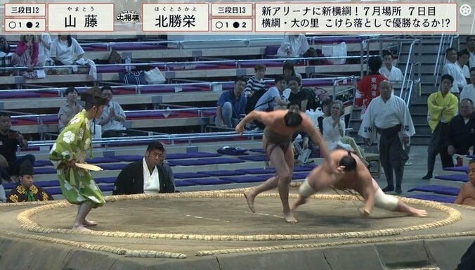 下手投げの山藤