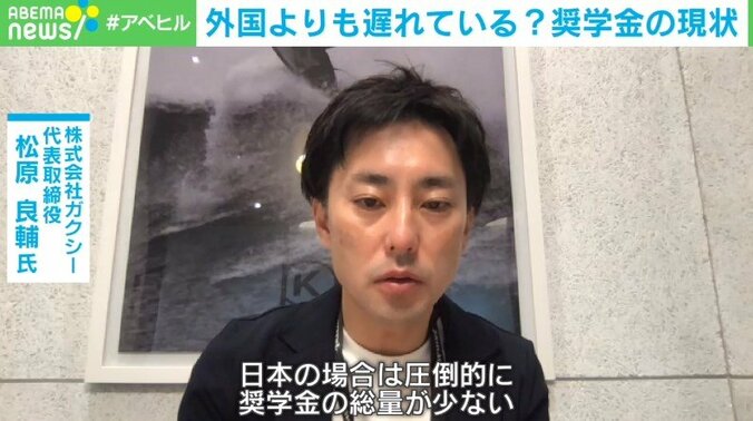 日本は“奨学金”で世界に遅れを取っている？ 現状と課題は「若者に対する“お金の流れ”が圧倒的に少ない」 2枚目