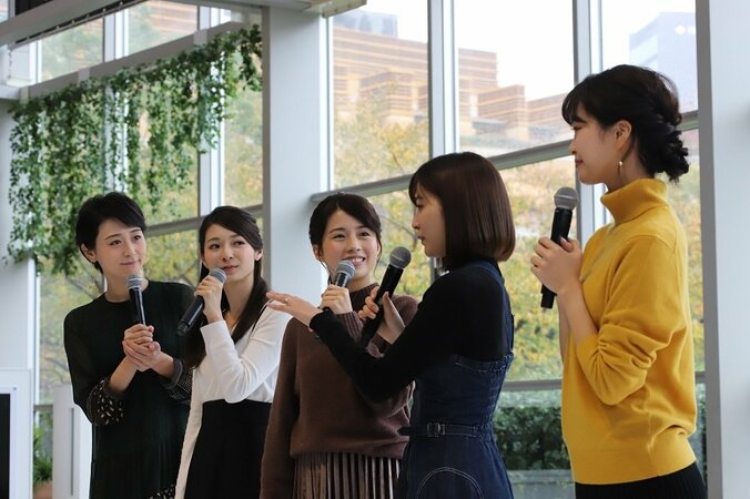 テレ朝女性アナウンサーが2020年カレンダー発売記念イベントに登場！ トークショー＆手渡し会に延べ600人が集結 4枚目