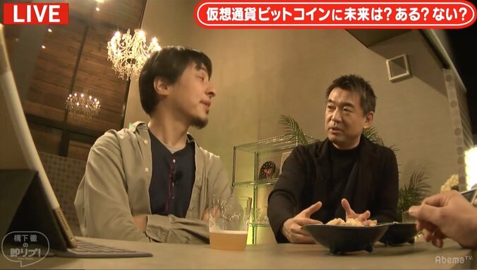 ビットコインブームに橋下氏「今、買いに行ってる人は“どアホ”やね」ひろゆき氏も否定的な見方示す 3枚目