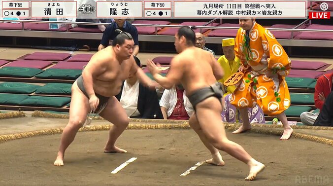 「取組中に気を失ってた」力士の真剣勝負で予期せぬアクシデント 強烈な張り手に土俵下でしばし動けず「ガクッときて心配」「威力恐るべし」 3枚目