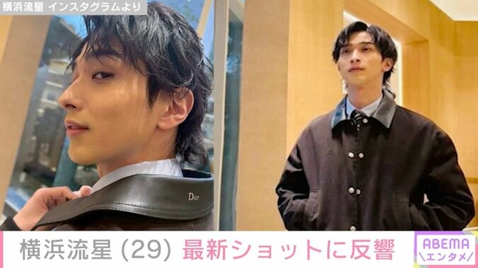 激変した姿が話題・横浜流星（29）、最新ショットに反響「お顔が痩せた気が！」「また雰囲気が変わりましたね」 4枚目